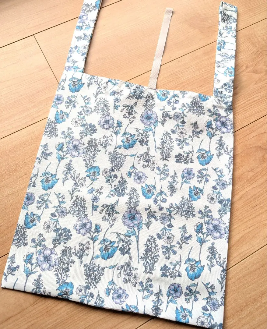 Thumbnail of Eco bag, plastic bag type, convenience store size, floral pattern, handmade