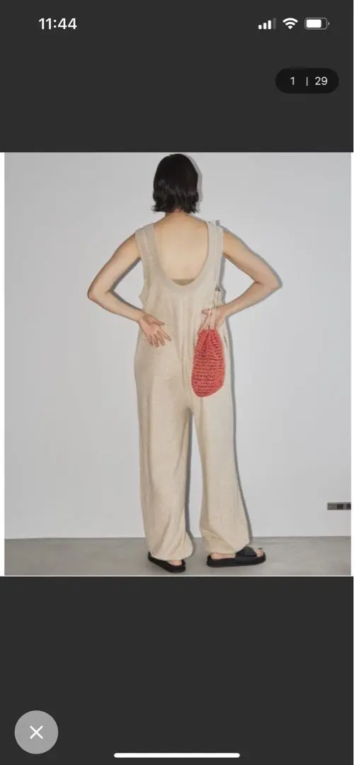 todayful コットンリネンラフコンビネゾン サロペット 黒 完売品 近年 todayful コットンリネンラフコンビネゾン サロペット 黒 完売品