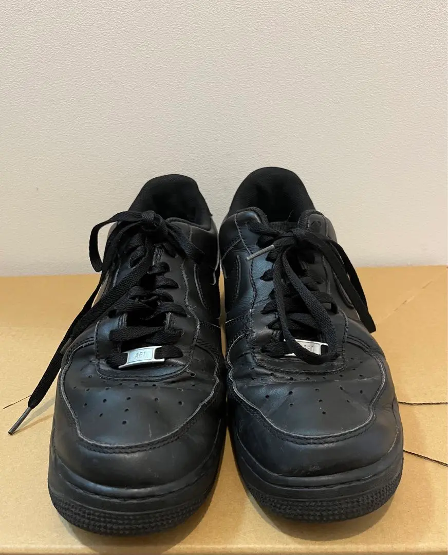 【US10】耐吉 Air Force 1 黑色 的縮圖