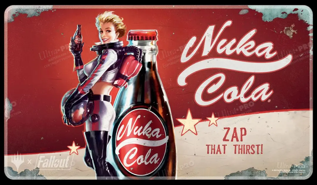 【未開封】MTG Falloutヌカコーラ プレイマット＋デッキケース＋スリーブ Amazon.co.jp: Ultra Pro - Fallout Alcove フリップデッキ