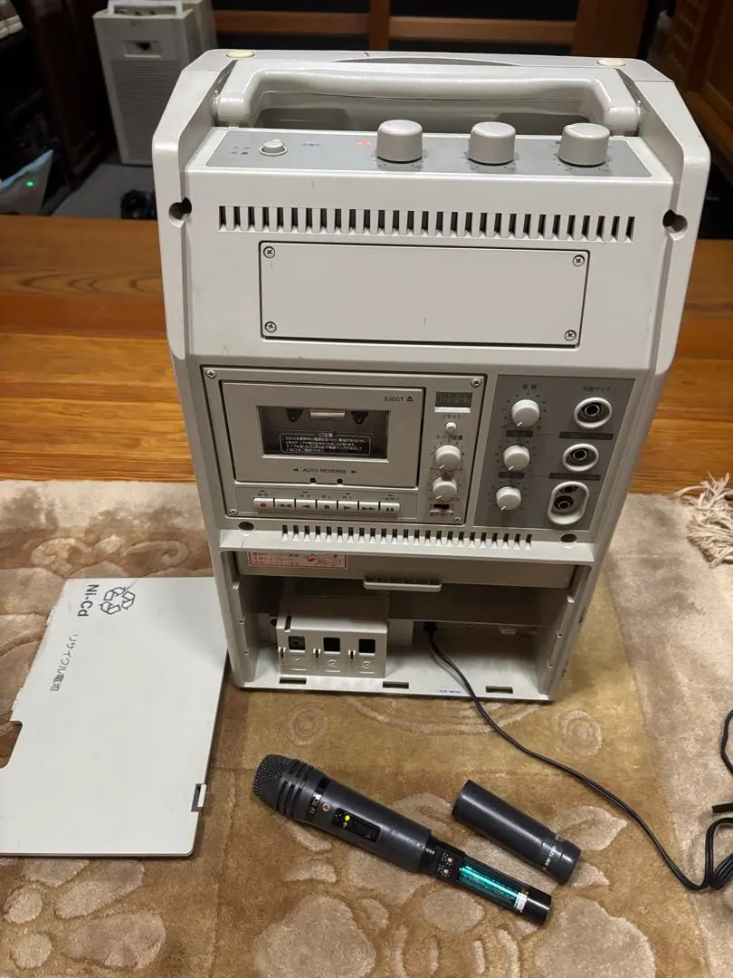 Thumbnail of Excellent condition. Ready to use. TOA WA-1812C cassette microphone set. TOA