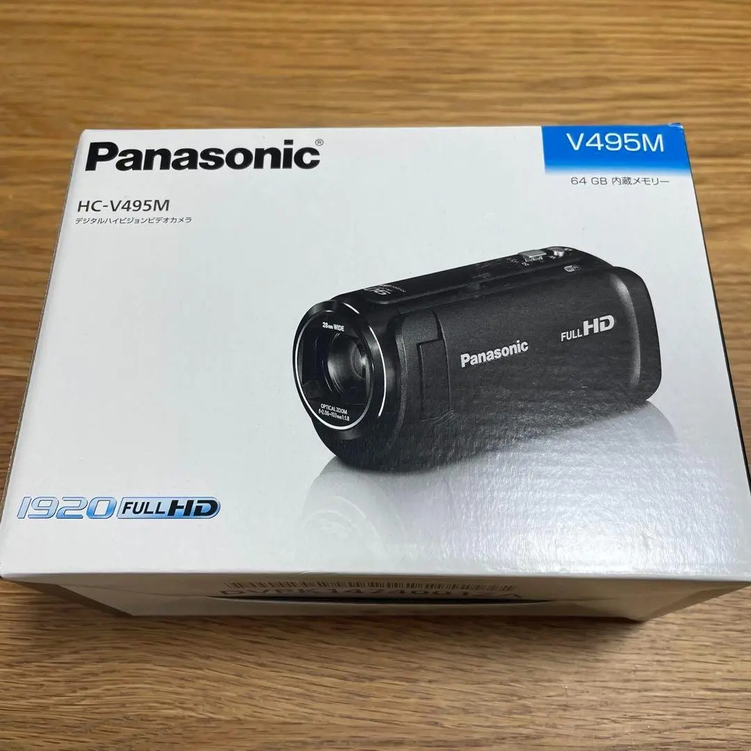 未使用　Panasonic HC-V495MKJ ビデオカメラ 本体 パナソニック HC-V495M-K [ブラック] 価格比較 - 価格.com