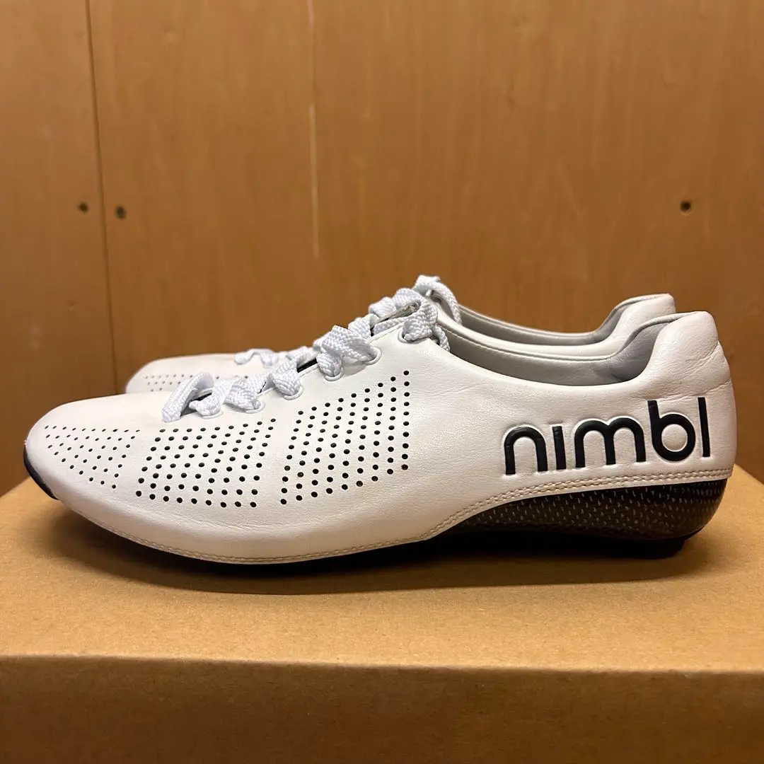 nimbl ニンバルホワイト サイクリングシューズ nimbl ニンバルホワイト サイクリングシューズ
