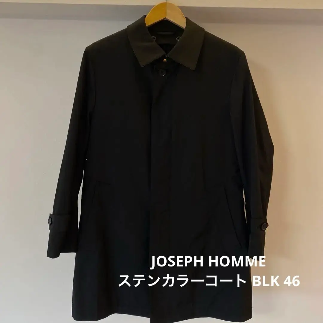 ジョセフオム ネイビーステンカラーコート JOSEPHHOMME 楽天市場】クールドッツストレッチ ジャケット／ジョゼフ オム
