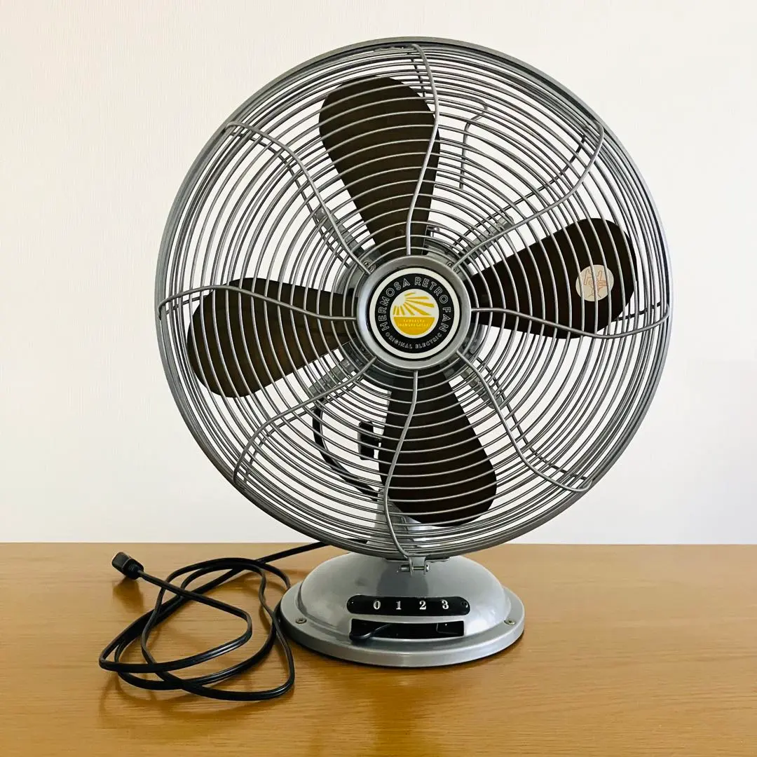 HAMOSA レトロ扇風機 ミントグリーン　希少　超美品　動作確認済み！ HAMOSA レトロ扇風機 ミントグリーン 希少 超美品 動作確認済み！