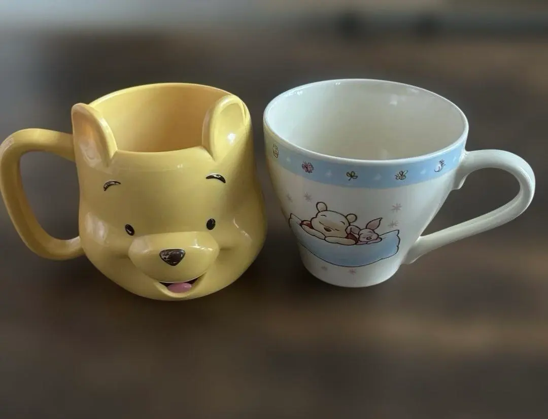免運費 小熊維尼馬克杯與維尼臉塑膠杯✨️ 的縮圖