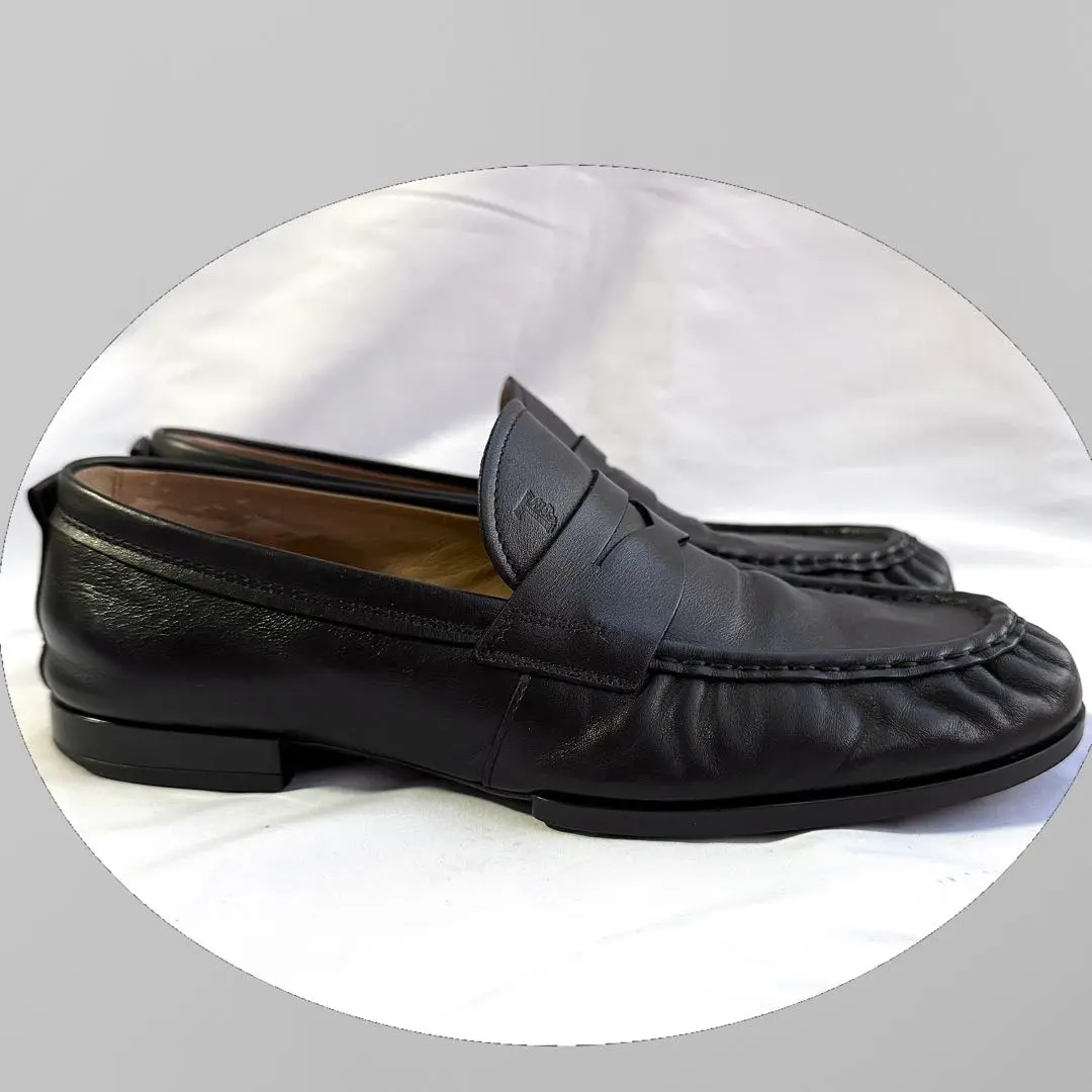 Black leather Piercing 2.0 chunky loafer | Marni