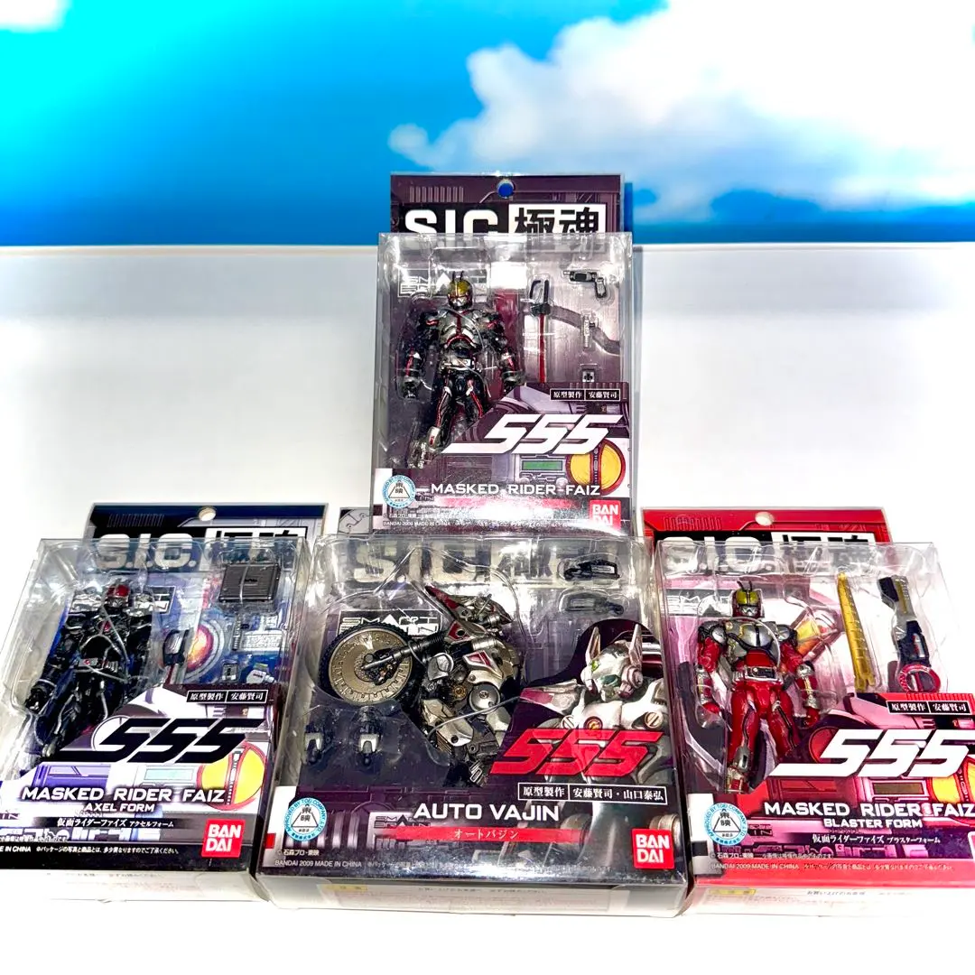 仮面ライダーファイズ➕カイザ➕デルタ➕ファイズブラスターフォーム➕オートバジン S.I.C. VOL.29 仮面ライダーファイズブラスターフォーム