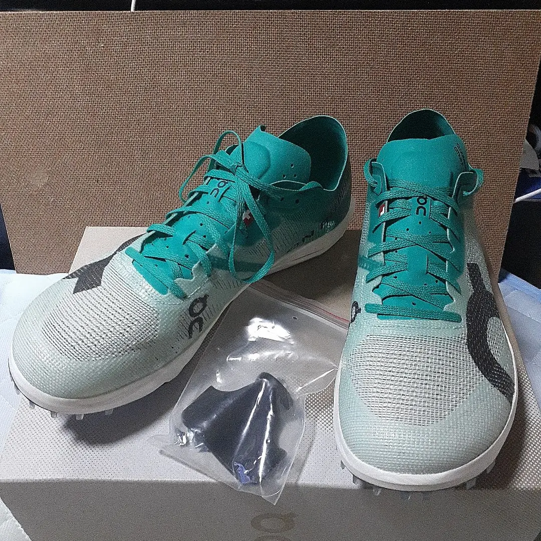 値下げ、ウィメンズ【中古25.5cm】Cloudspike Citius2 Women's Cloudspike Citius 2 | Green & White | On United States