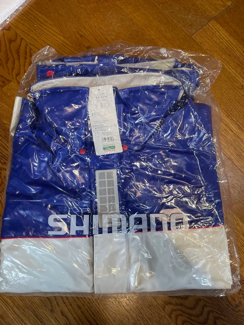 【新品未使用】シマノ　マリンライトスーツ　ネイビー　XL tsuribitokan_4969363561305