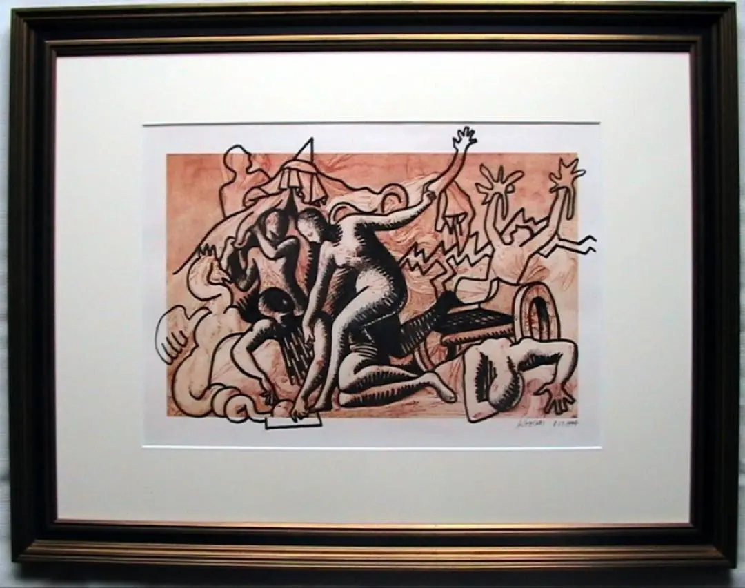 ☆超貴重1991年マークコスタビMARK KOSTABI 直筆デッサン１点物 ☆ ☆超貴重1991年マークコスタビMARK KOSTABI 直筆デッサン1点物 ☆