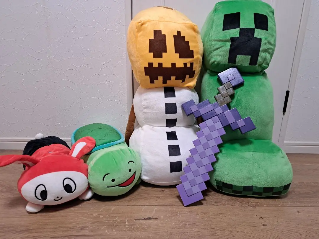 ☆Minecraft☆キーホルダー.フィギュア.ぬいぐるみ.ティシュカバー9点 ☆Minecraft☆キーホルダー.フィギュア.ぬいぐるみ.ティシュ