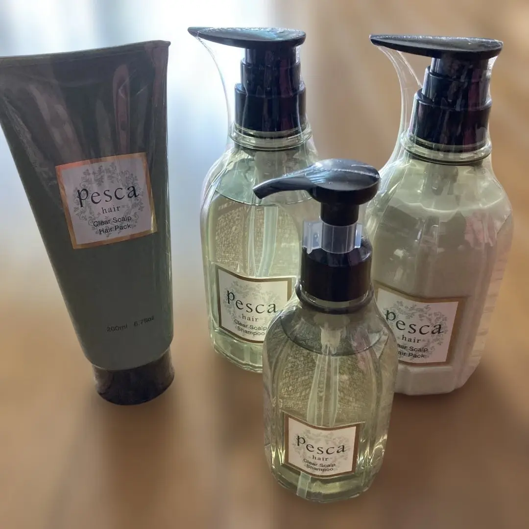 ペスカ♡クリアスカルプシャンプー＆ヘアパックセット クリアスカルプシャンプー＆ヘアパックセット(ペスカ)｜通販の