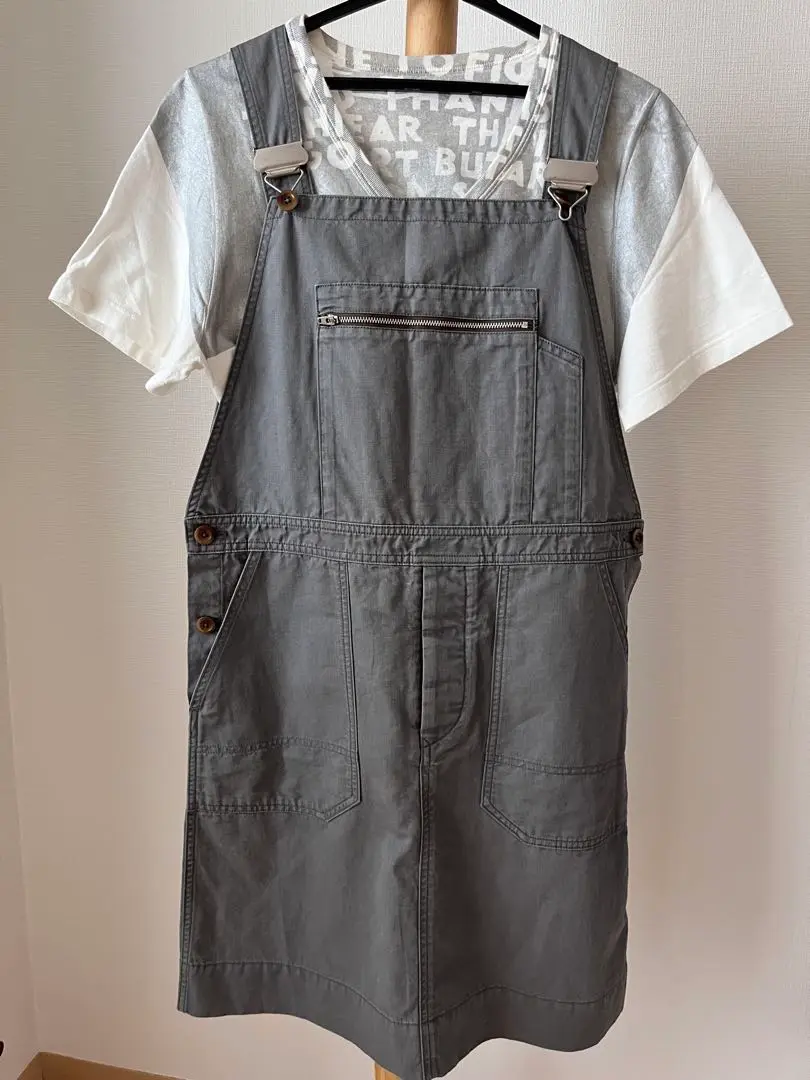 ハ*茶様 MHL. マーガレットハウエル　ナチュラルデニム オーバーオール　サロ ハ*茶様 MHL. マーガレットハウエル ナチュラルデニム