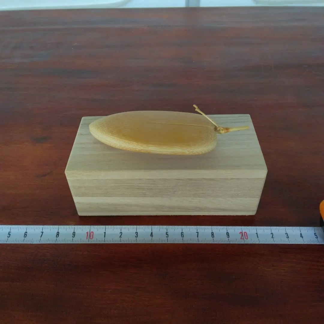藤屋民芸店製　寄木細工（むく）棗　（used） 寄木細工 八角菓子器 小寄木 を追加しました。 | 箱根ふるさと納税