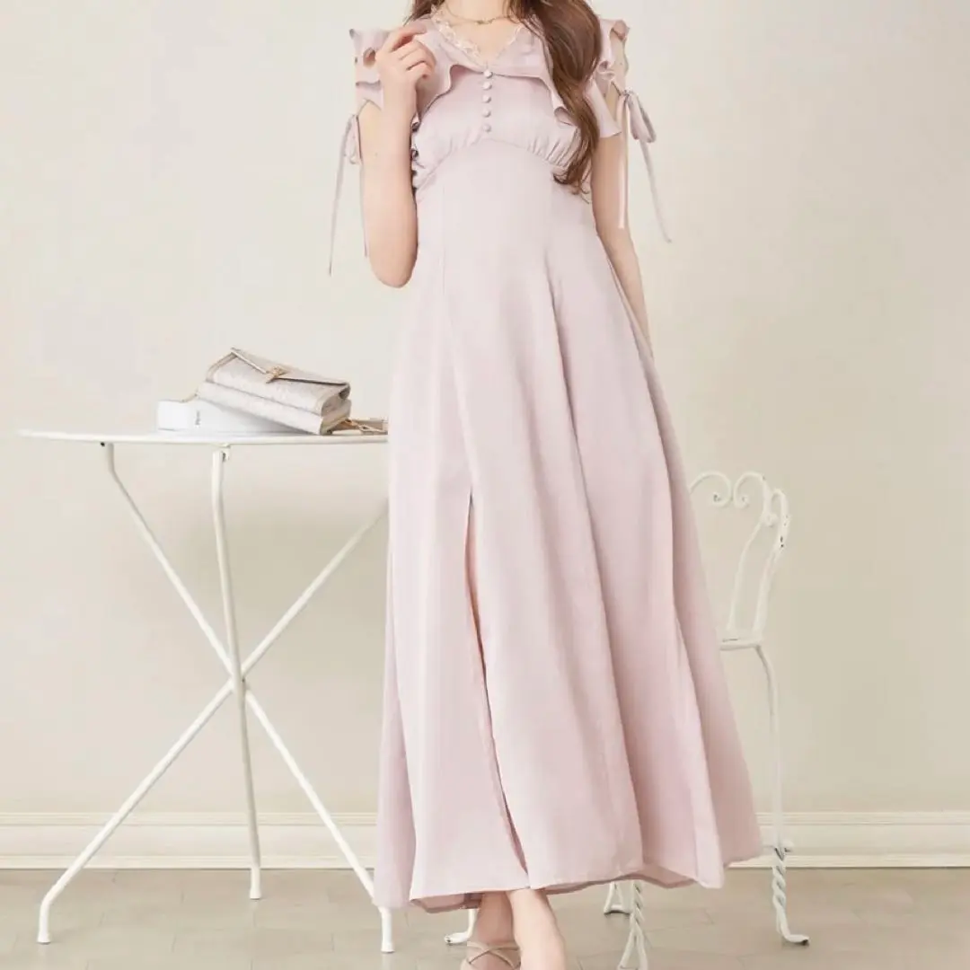 【しのはら】Rose Muse raffle slit onepiece しのはら様専用】Rose Muse raffle slit onepiece