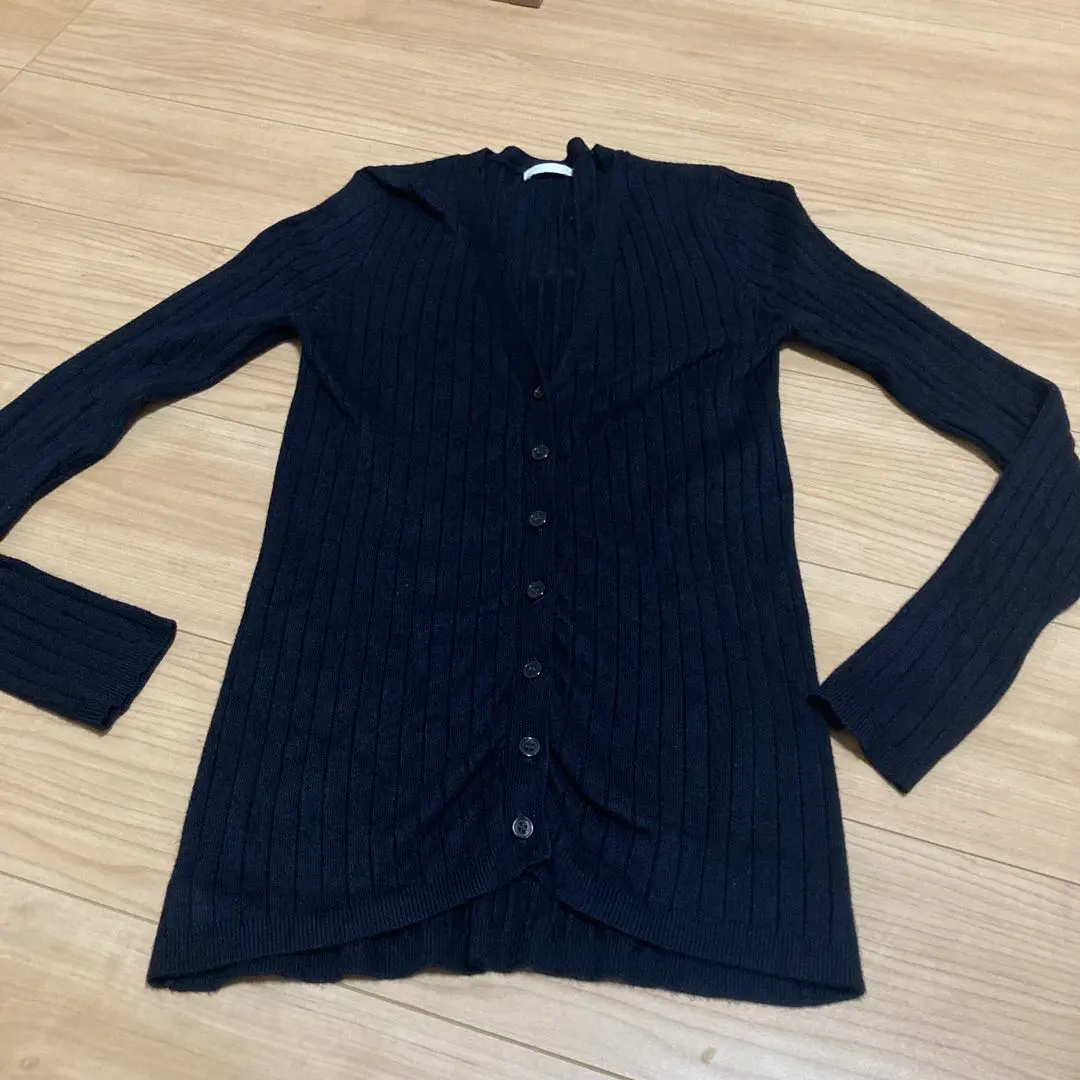 Thumbnail of GU Black Long Cardigan S
