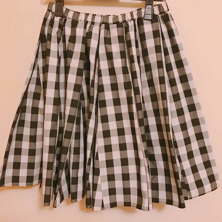 Thumbnail of FRAY I.D Block Check Skirt size 1 Zara Snidel