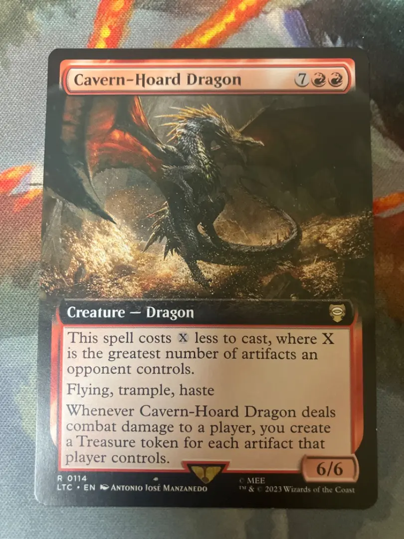 MTG シルバー foil 英語版 洞窟に宝蓄えしドラゴン 銀幕 LTC ミントモール / MINT GAMES MTG(東日本橋) / 【LTC】【ENG