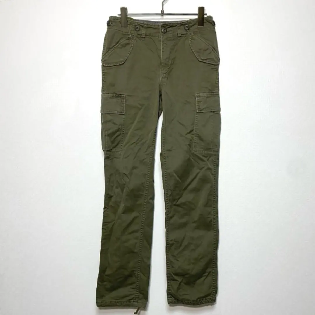 caqu サキュウ【0】女款工裝褲 軍事風 日本製造 棉 的縮圖