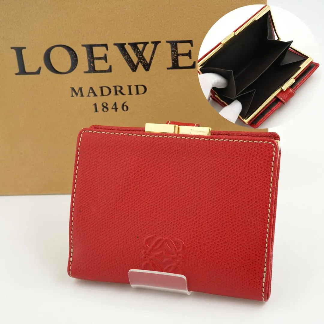 LOEWE 【未使用品】 【ロエベ】 アマソナ レザー オーガナイザー