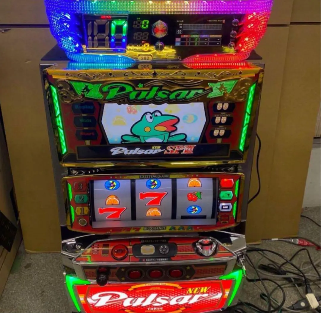 スロット実機　ニューパルサーDX3 山佐ネクスト ニューパルサーDX3 中古パチスロ実機 A-SLOT