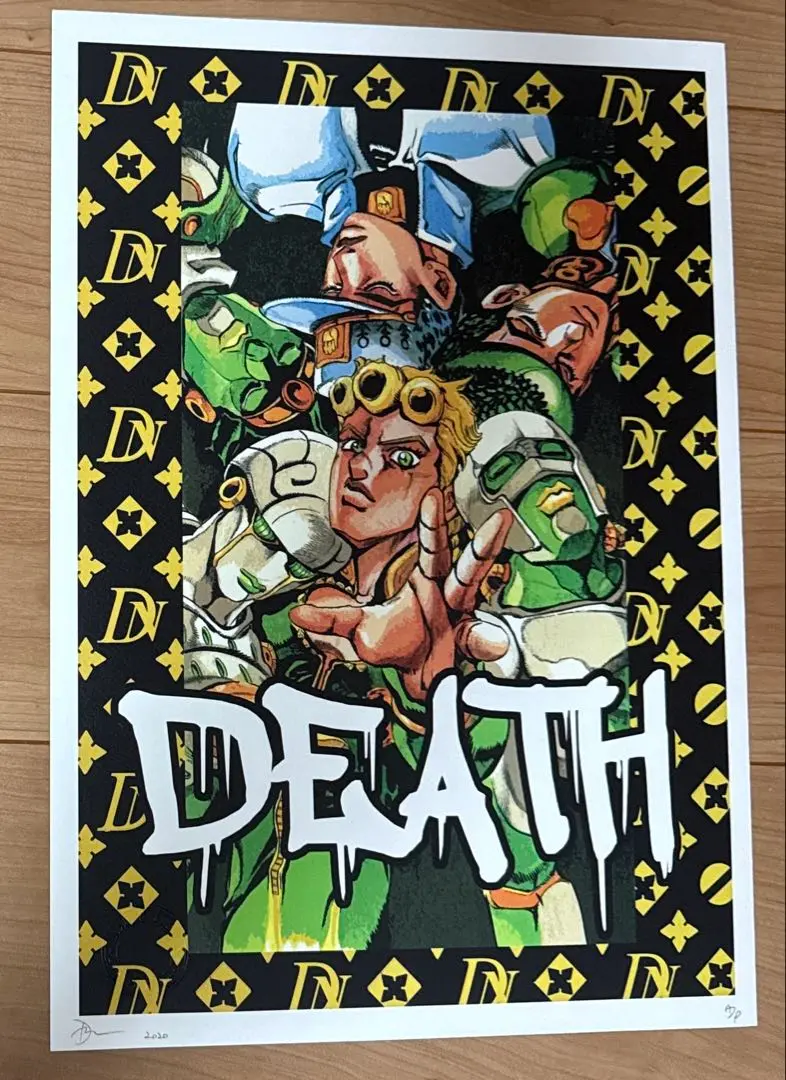 額付き/DEATH NYC/アートポスター/ジョジョの奇妙な冒険 /JOJO/ 2025年最新】death nyc ジョジョの人気アイテム - メルカリ