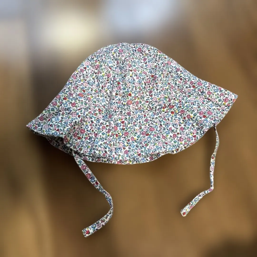 英國品牌JoJo Maman Bébé 花卉圖案帽 3-6歲 的縮圖