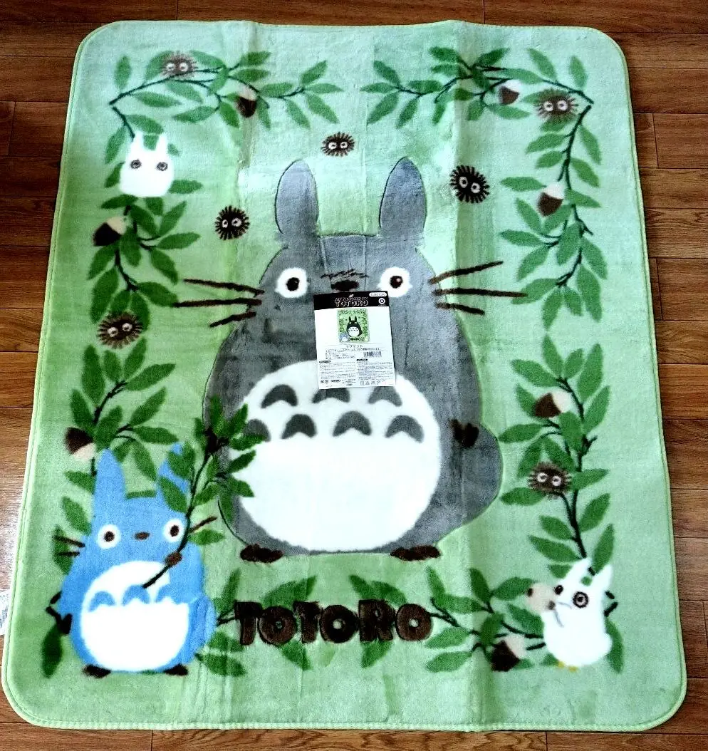 【美品】となりのトトロ ラグマット カーペットTOTORO 205✖️250 となりのトトロ ラグマット カーペット 180x180cm 完売 最終