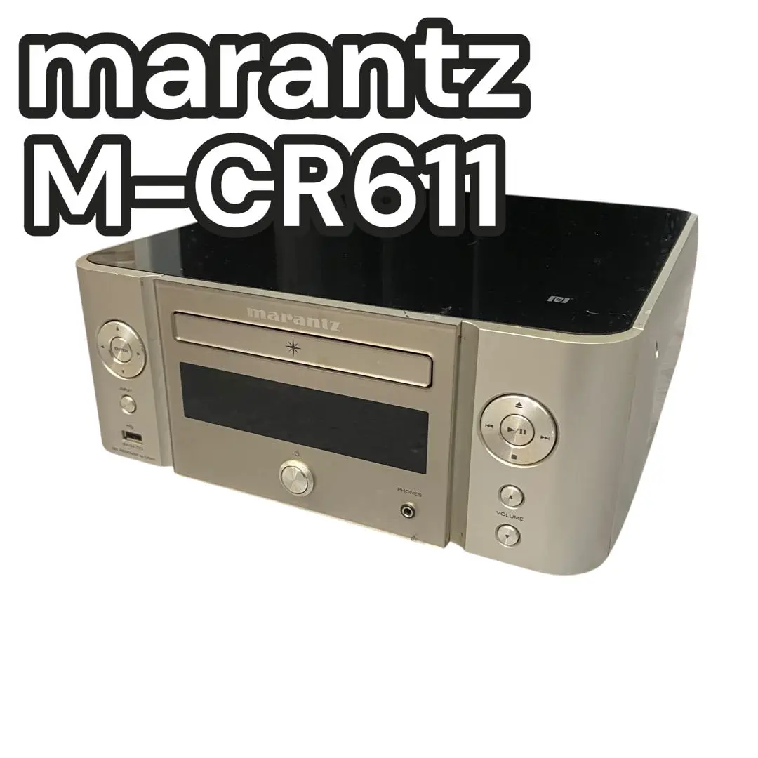 Marantz CDプレーヤー M-CR611 マランツ ハイレゾ対応ネットワークCDレシーバー「M-CR611」を