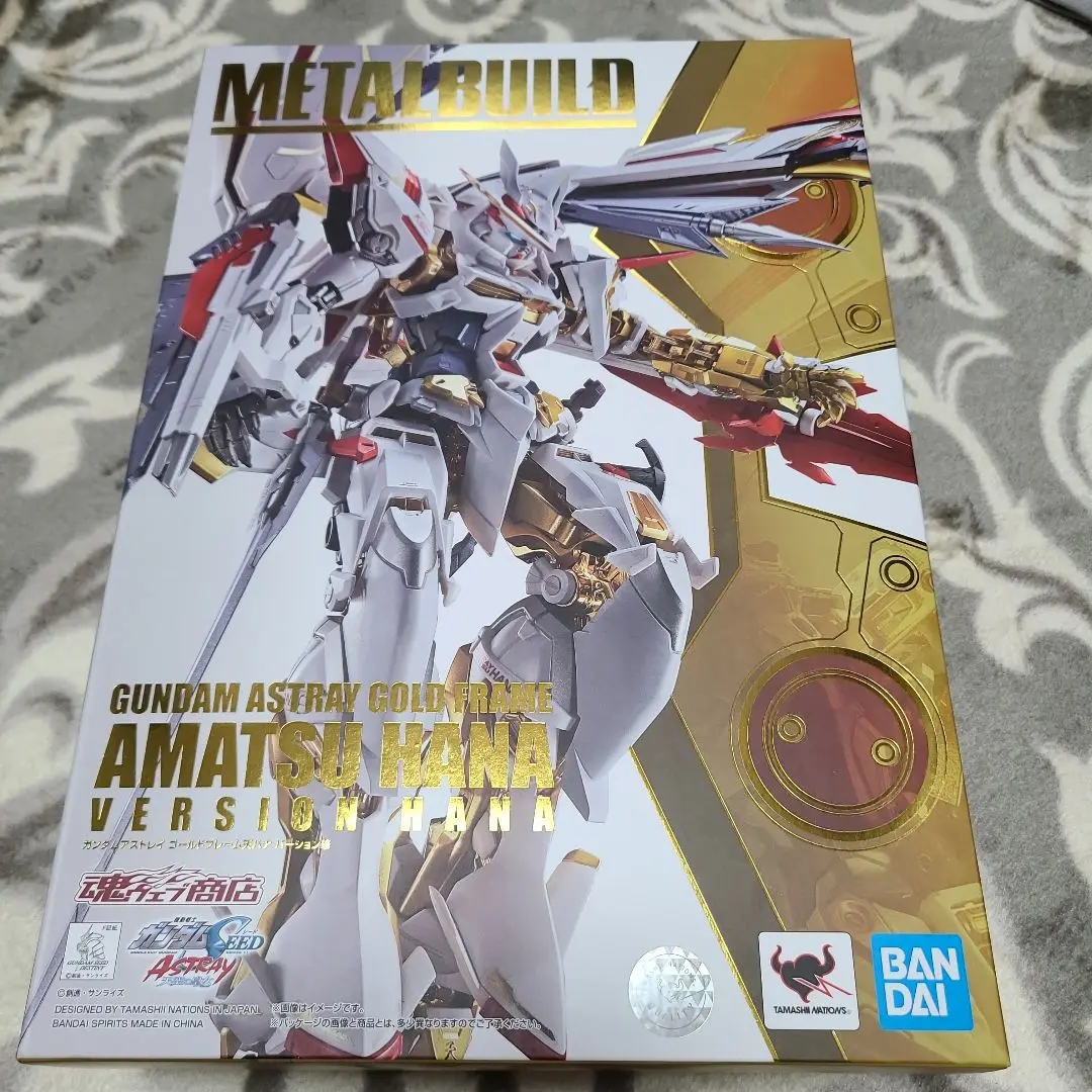 L BUILD ガンダムアストレイ ゴールドフレーム天ハナ バージョン華 Amazon.co.jp: METAL BUILD アストレイ ゴールドフレーム天ハナ