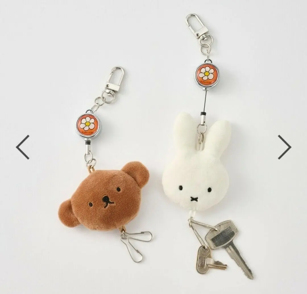 Dick Bruna × studio CLIP パタパタクロックリールチャーム セール】リールチャーム〈Dick Brunaコラボ〉（キーホルダー