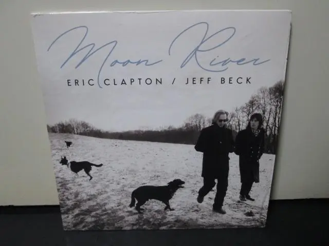 新品未開封★エリック・クラプトン＆ジェフ・ベック　Moon River　7インチ ムーン・リヴァー／エリック・クラプトン、ジェフ・ベック