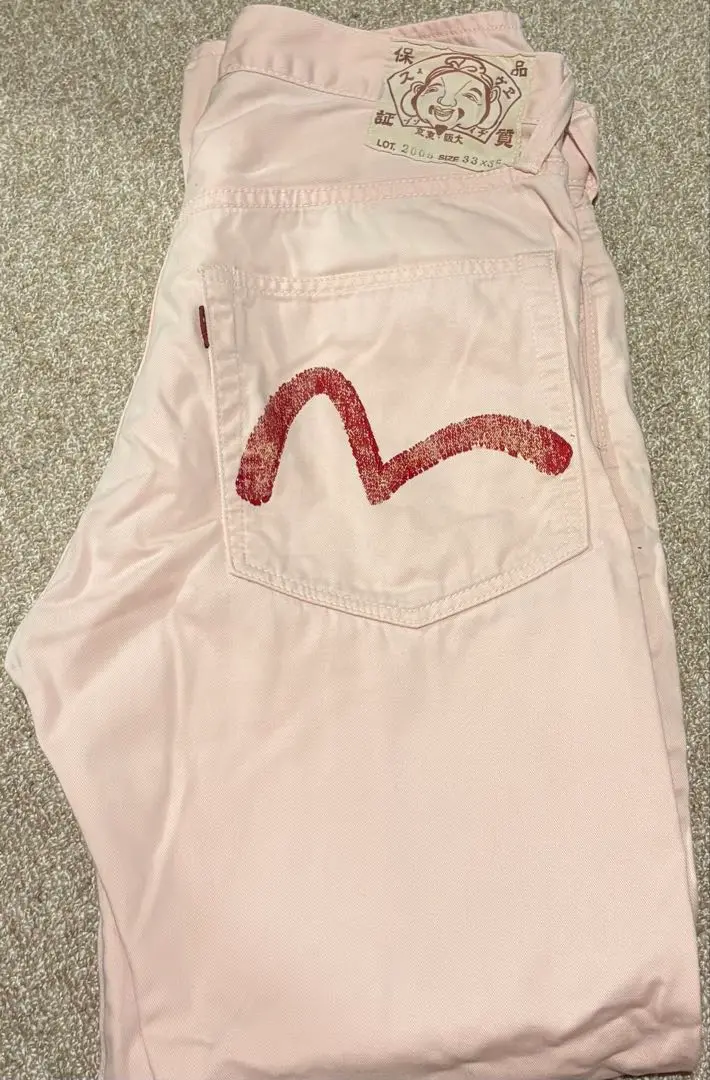 EVISU　チノパン　エヴィス　エビス　501　ワークパンツ　ホワイト　白 2025年最新】EVISU メンズ チノパンの人気アイテム - メルカリ