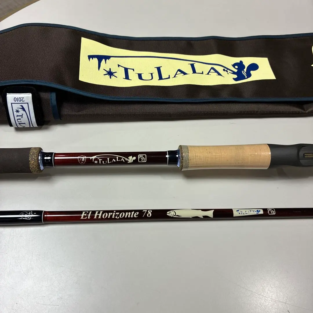 ツララ　エルホリゾンテ78 ルアーロッド ロッドケース付き ツララ(TULALA) エルホリゾンテ(El Horizonte) 78 ツララ(TULALA