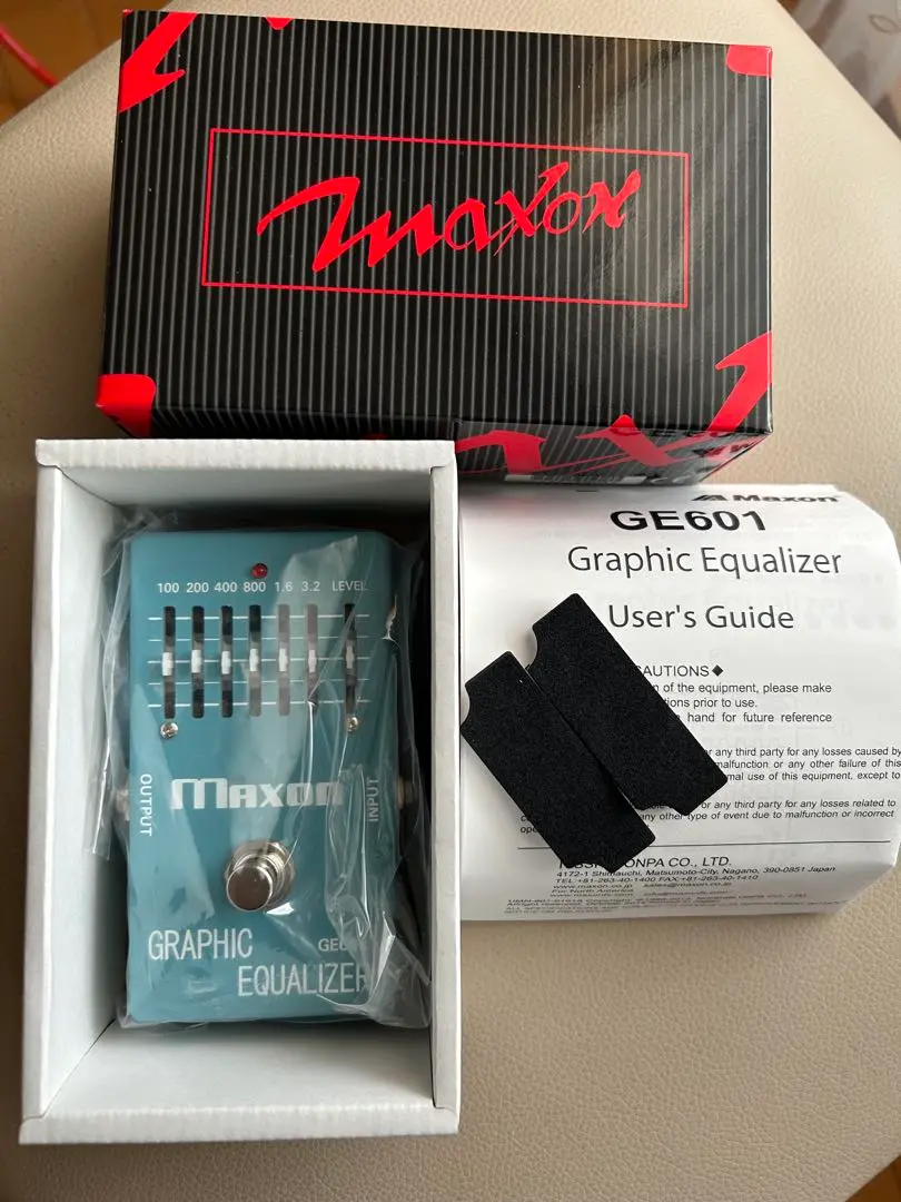 Maxon GE601 グラフィックイコライザー Amazon | MAXON Maxon ギターエフェクター Graphic Equalizer
