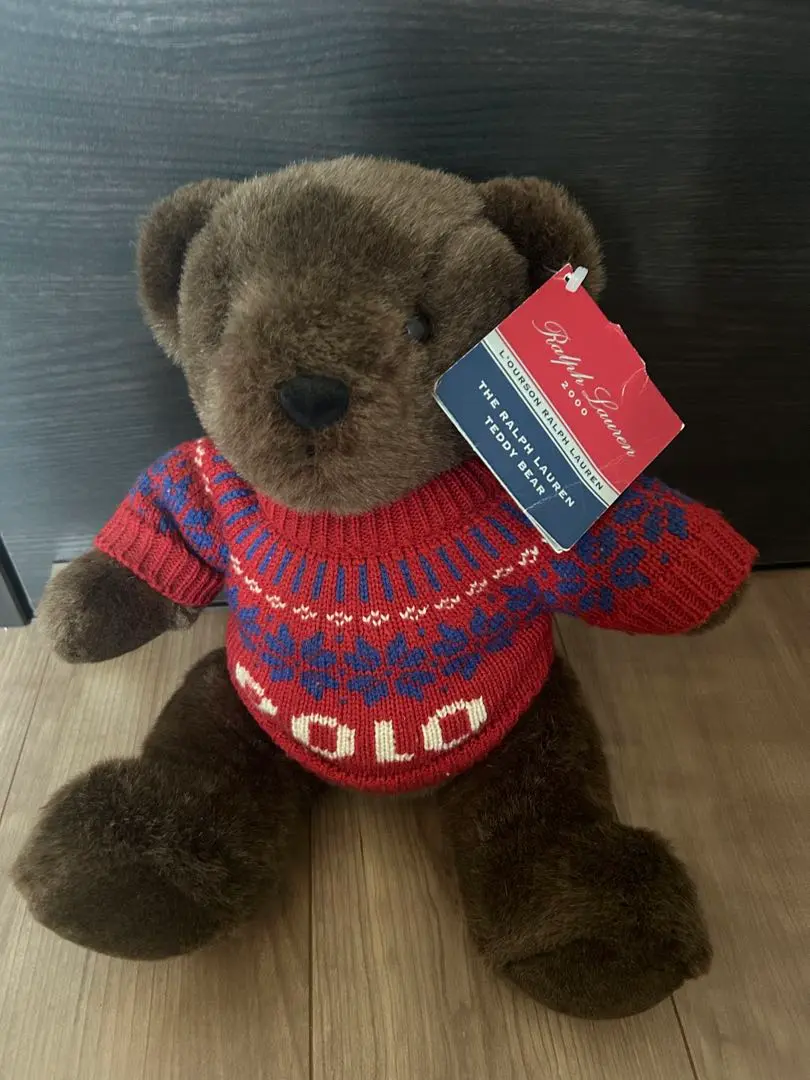 【美品】90's ポロベアー ぬいぐるみ Ralph Lauren Yahoo!オークション - 90's ラルフローレン 1996年 ポロベアー