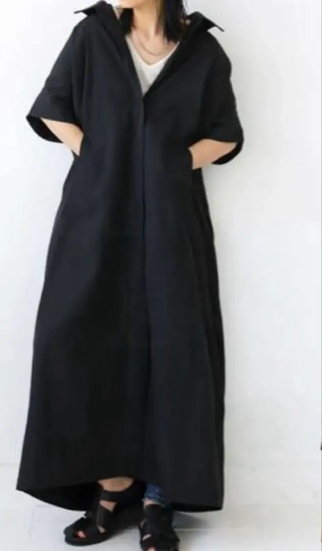 Thumbnail of antiqua long gilet, gilet coat