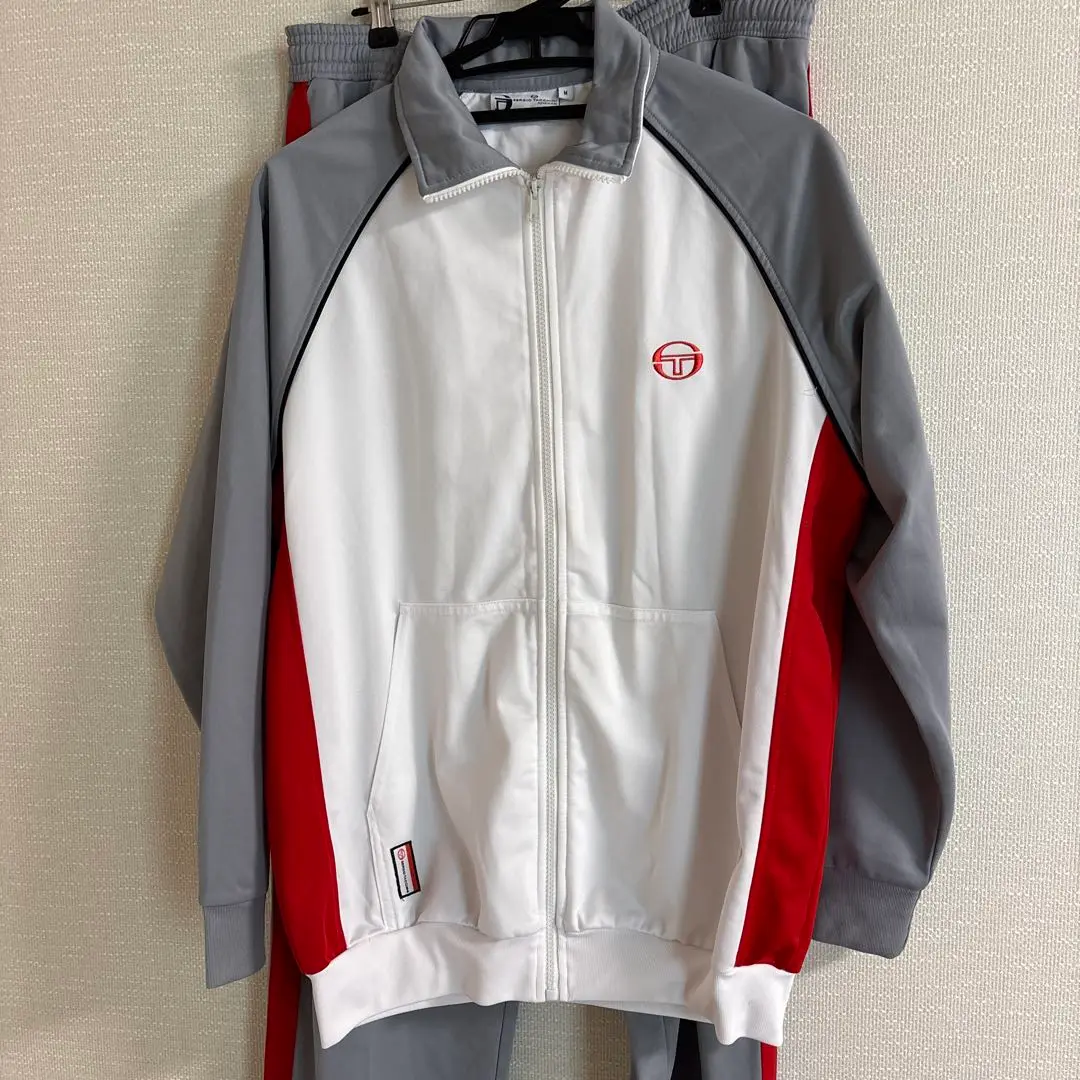 セルジオタッキーニトラックジャケットパンツセットアップUSEDヴィンテージ セルジオタッキーニトラックジャケットパンツセットアップUSED