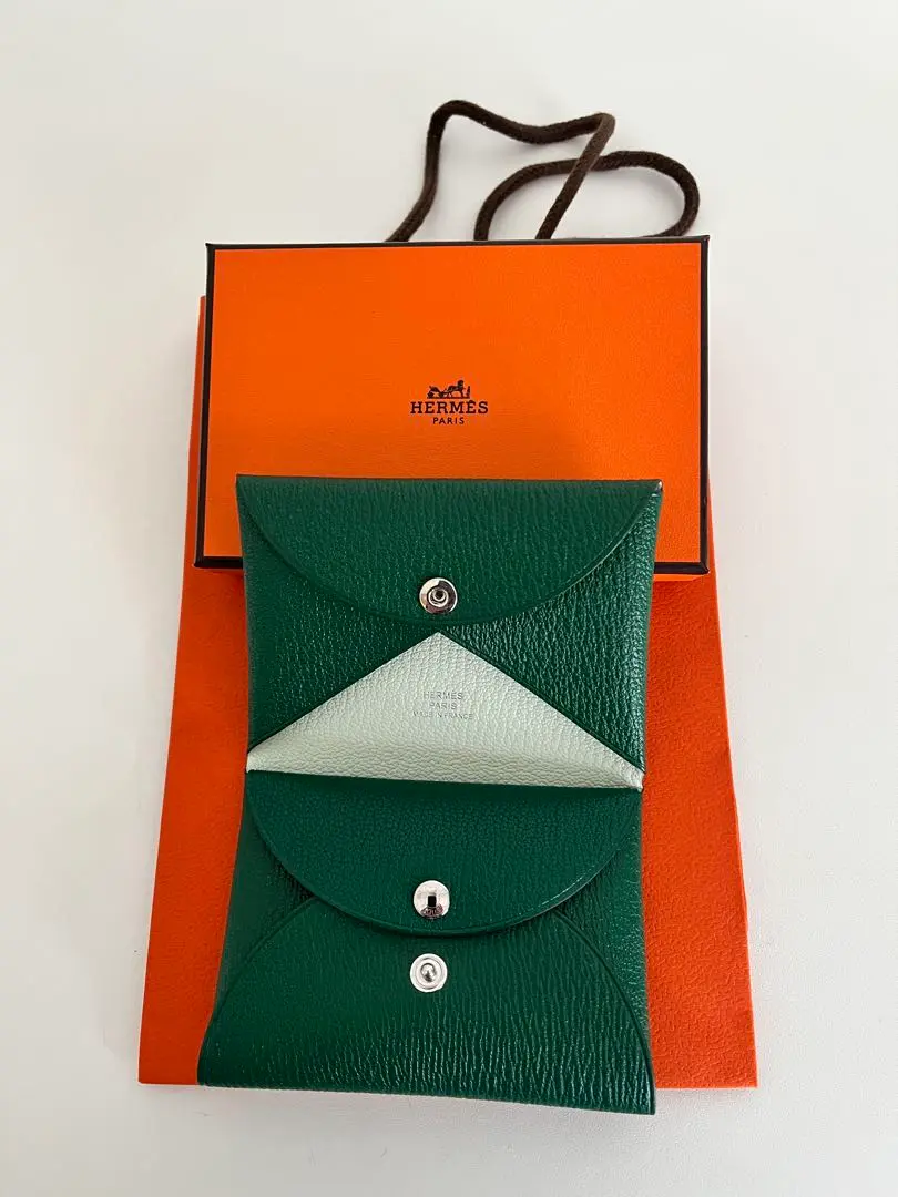 未使用新品/匿名配送☆エルメス☆カルヴィ HERMES - エルメス カルヴィ 078403CK カードケースの通販 by