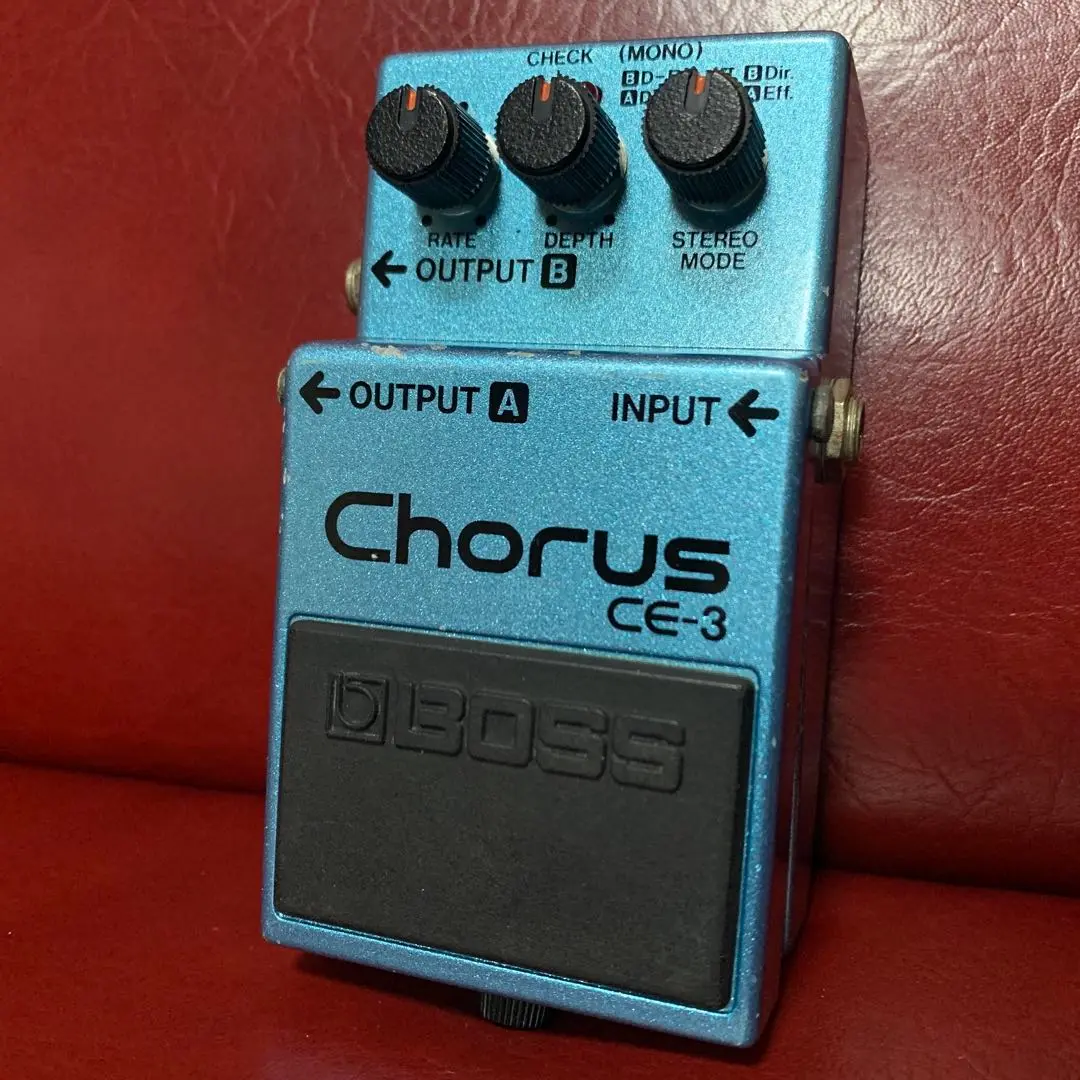 ★良音! ブラックラベル★ 美品 1984年 BOSS CE-3 ビンテージ☆ BOSS CE-3 Chorus MADE IN JAPAN 1984年製 買取ました
