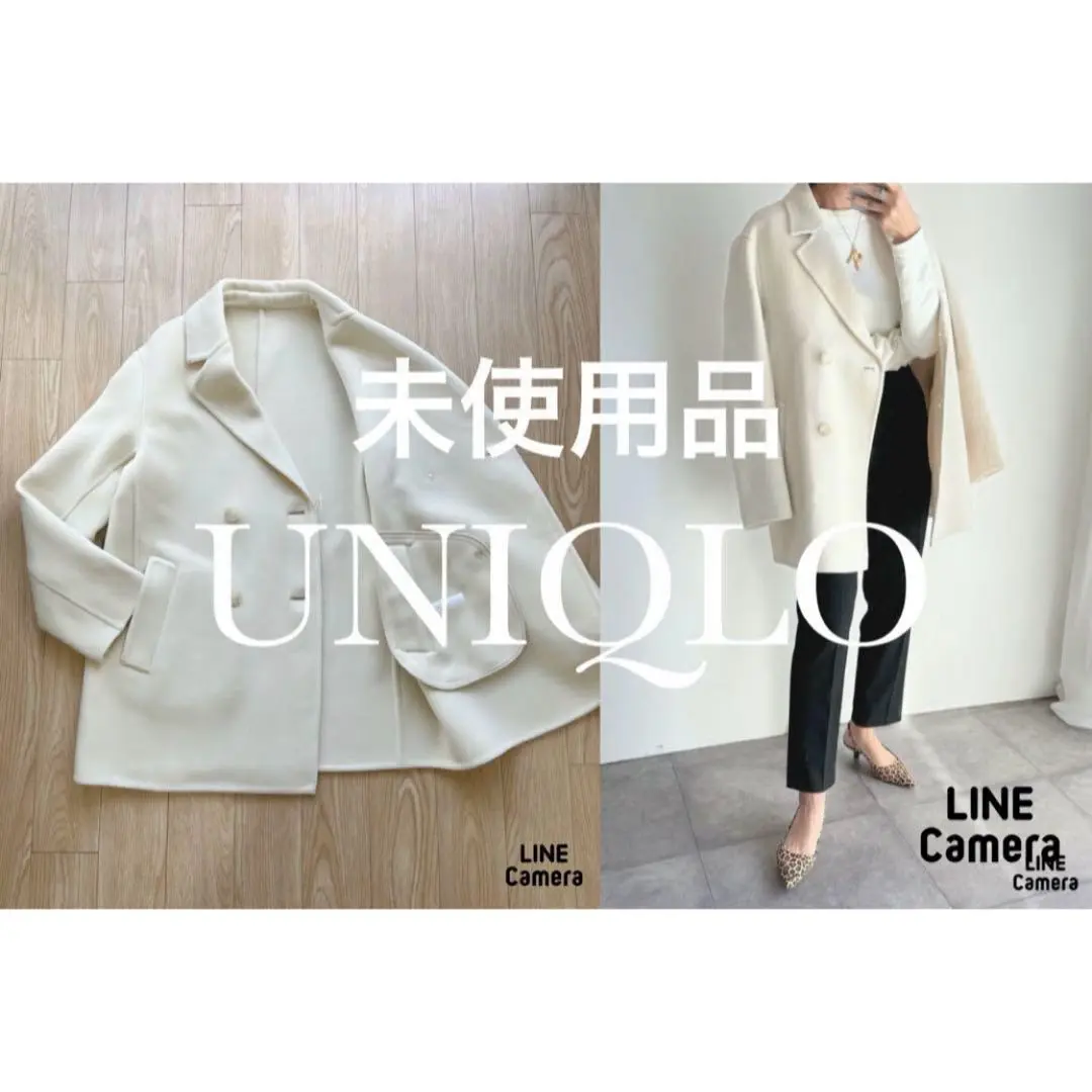 【未使用品】　ドゥーズィエムクラス　ショートダブルコート　キャメル Deuxieme Classe（ドゥーズィエムクラス）の「Short Double