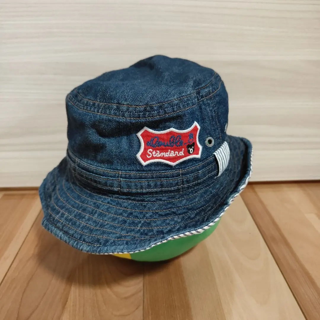Thumbnail of Denim bucket hat for kids, Double B, jeans, denim