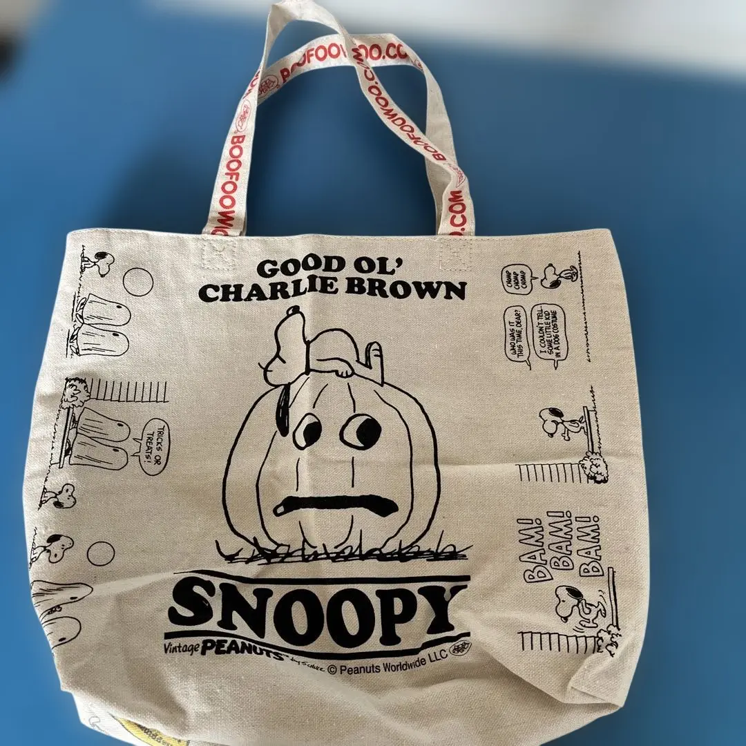ブーフーウー SNOOPY ハンドバッグ Amazon.co.jp: BOOFOOWOO ブーフーウー ランチトート PEANUTS