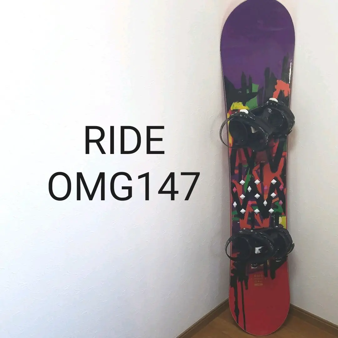 Ride スノーボード レオパード柄 OMG 138cm - メルカリ