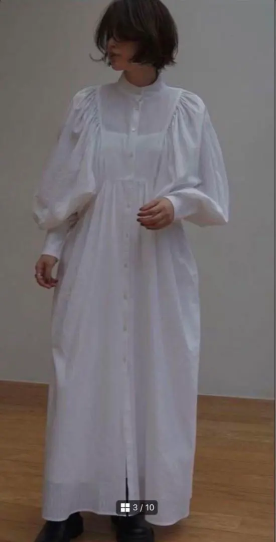 ETRETOKYO 蓬袖连衣裙 的縮圖