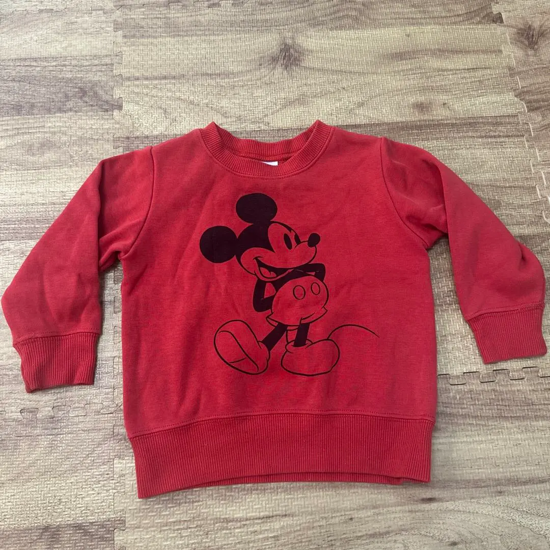 Thumbnail of Mickey Mouse Sweatshirt, Size 80, Red