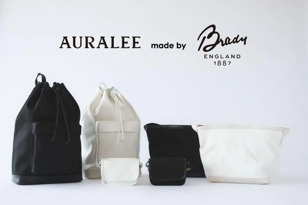 AURALEE made by Bradey EDENDON 黒 22SS AURALEE made by Brady