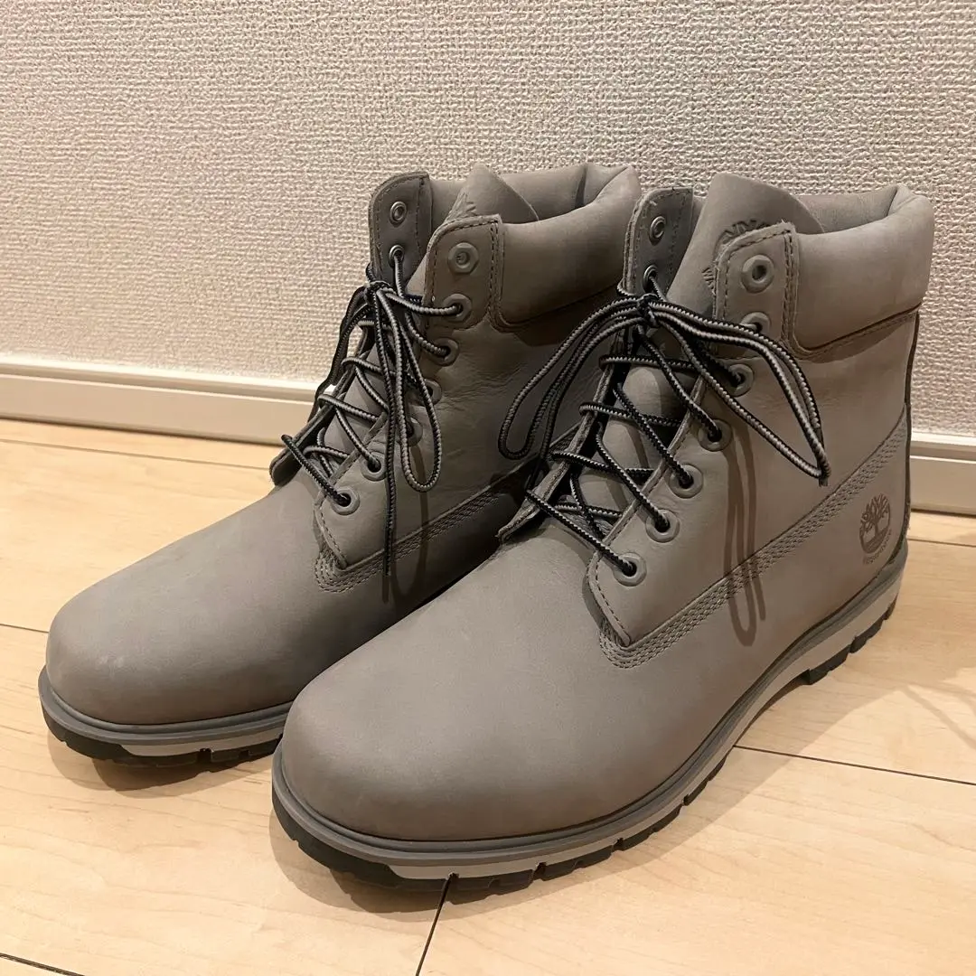 Timberlandグレー レザー ワークブーツ 楽天市場】Timberland JUNIOR'S 6INCH BOOT MEDIUM GREY NUBUCK