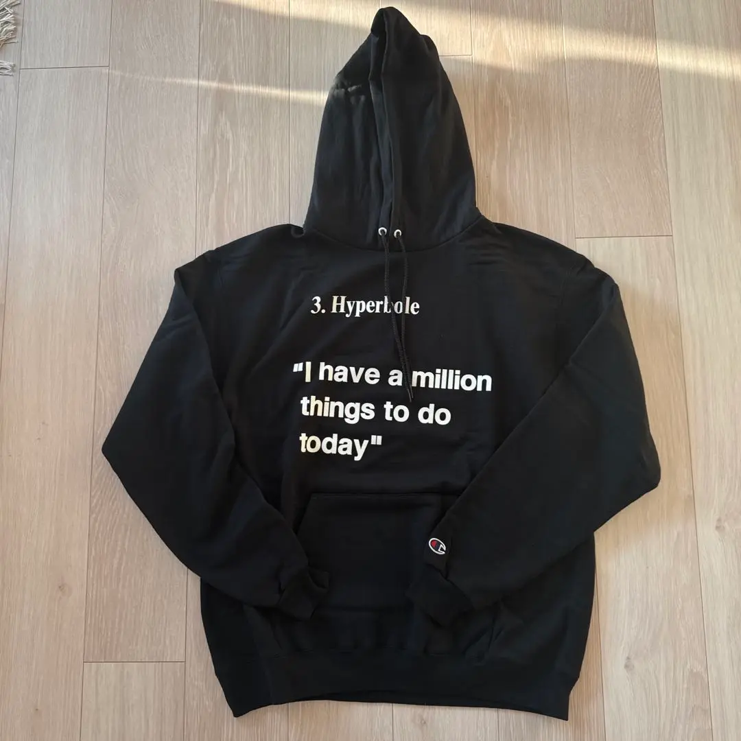 Virgil Abloh x MCA x チャンピオン パーカー Off White Virgil Abloh Figure Of Speech MCA hoodie size